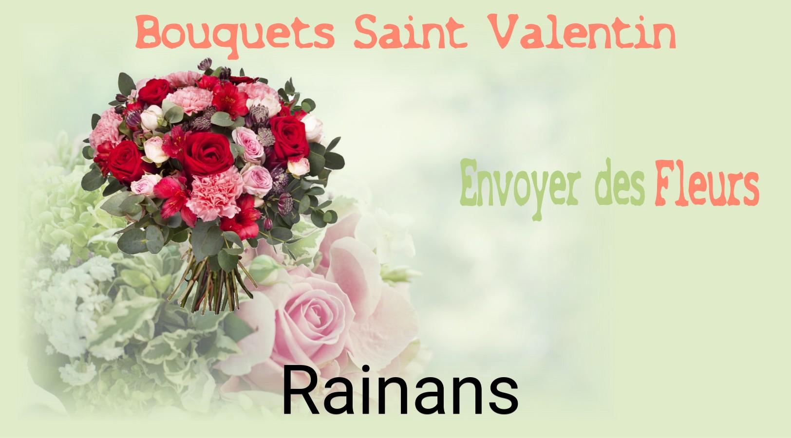 Roses de Saint-Valentin livrées à Rainans